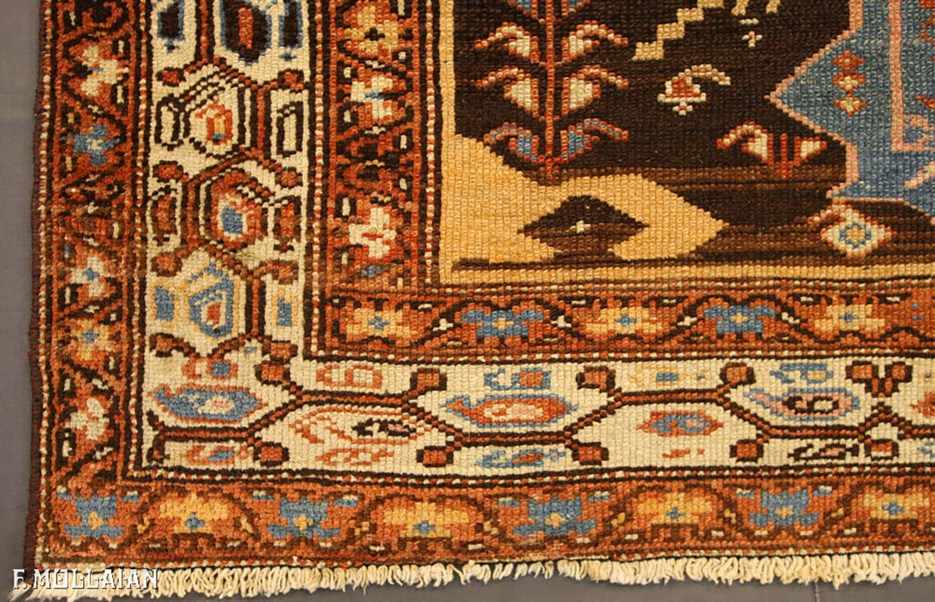 Antique Persian Malayer Rug n°:58948078